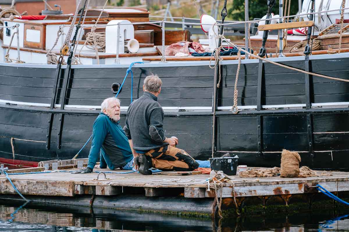 Im Hafen von Stubbekobing