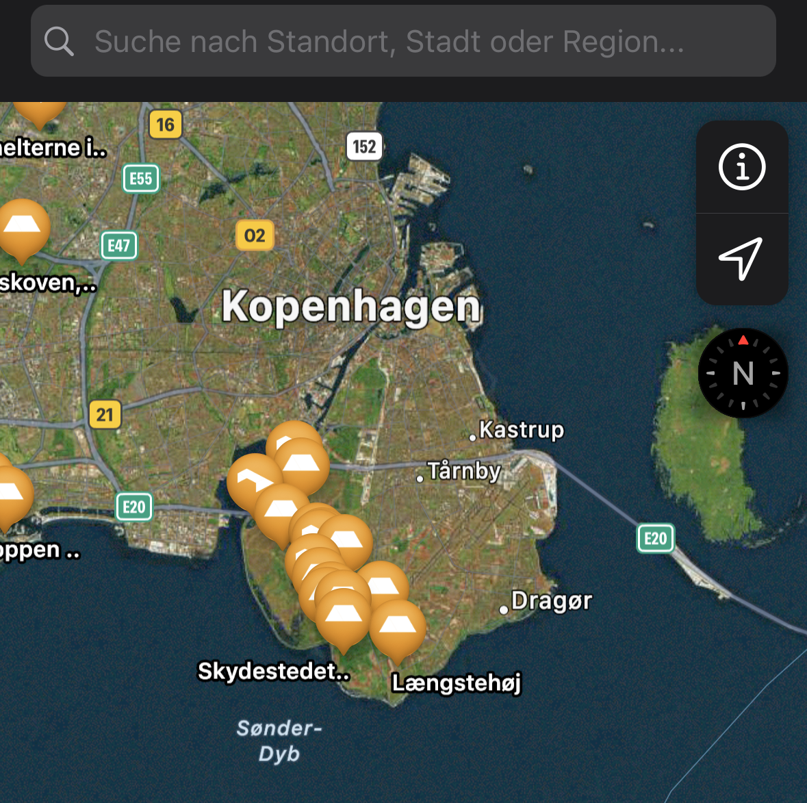 Shelter App Dänemark